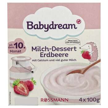 Babyfream milch-dessert