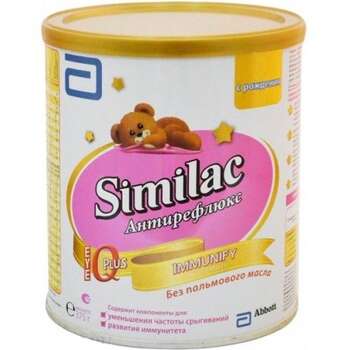 SIMILAC. Симилак Антирефлюкс - специальная молочная смесь с 0 мес