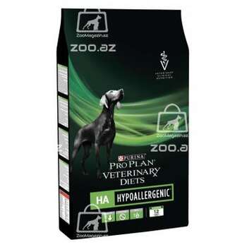 Pro Plan Veterinary Diets HA Hypoallergenic сухой корм для собак всех пород при аллергических реакциях (целый мешок 3 кг)