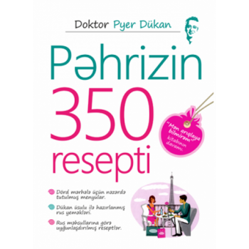Doktor Pyer Dükan – Pəhrizin 350 resepti