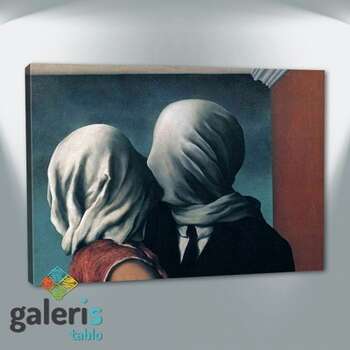 The Lovers - rene-magritte