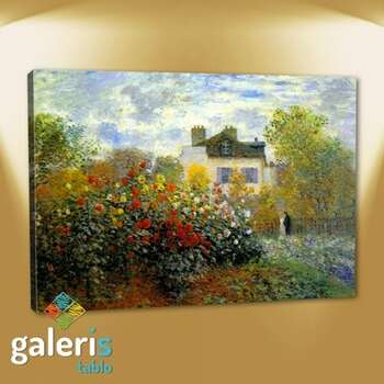 Garden in Argenteuil - Cloude Monet
