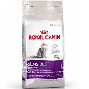 Royal Canin Sensible 33 сухой корм для кошек и котов с чувствительной пищеварительной системой в возрасте с 1 года до 7 лет (на развес)