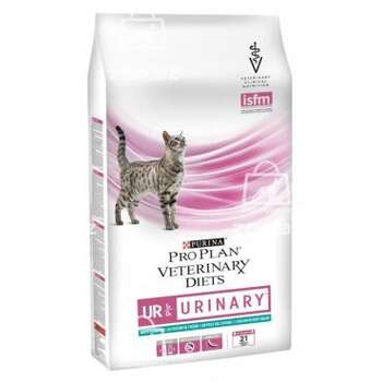 Pro Plan Veterinary Diets UR ST/OX Urinary сухой корм для кошек и котов с болезнями нижних отделов мочевыводящих путей с океанической рыбой (целый мешок 1,5 кг)