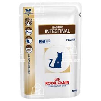 Royal Canin Gastro Intestinal влажный корм для кошек при лечении желудочно-кишечного тракта