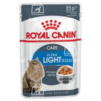 Royal Canin Light влажный корм для кошек,склонных к полноте в желе