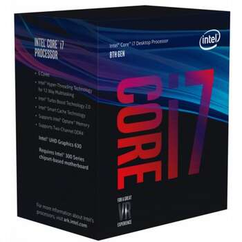Prosessor, Intel Core İ7-8700K, 3.70 GHz