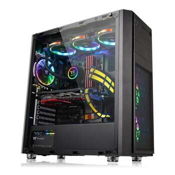 Thermaltake Versa H26 Tempered Glass Edition Mid Tower Chassis 600x600
