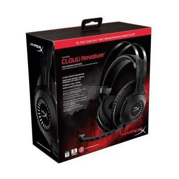 Kingston HyperX Revolver Gaming Headset for PC & PS4 (HX-HSCR-BK/EE)