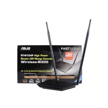 ASUS RT-N12HP Wi-Fi 300 MBit/s Long Range Router