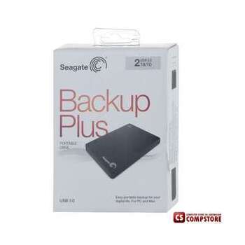 External HDD Seagate Slim Backup Plus 2 TB USB 3.0 (7636490051654)