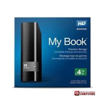 Western Digital 4TB My Book Desktop External Hard Drive USB 3.0 (WDBFJK0040HBK-NESN)