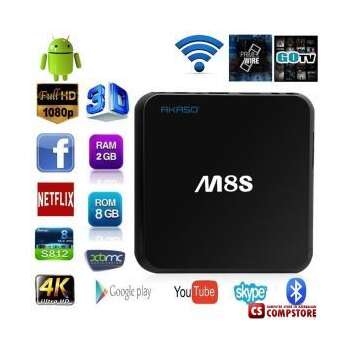 AKASO M8S 4K Android TV Box