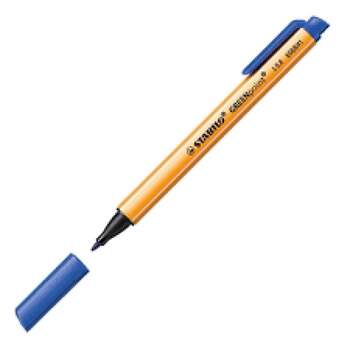 Ручка Stabilo Green point капиллярная синня 6088/4