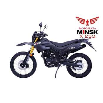 MİNSK X 250 model motosiklet