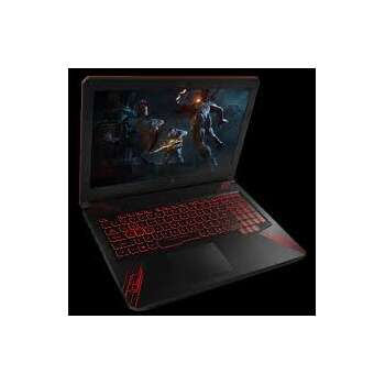 Asus FX504GE Gaming Laptop, Core i7-8750H, NVIDIA GeForce GTX1050Ti 4 GB, SSD 256 gb + 1TB HDD, Ram 16GB, 15.6-Inch FHD, Windows 10, Red Pattern Plastic