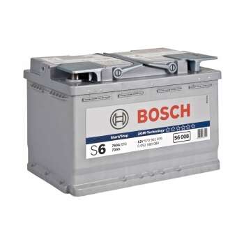 Bosch S6 008 70Ah R+ AGM