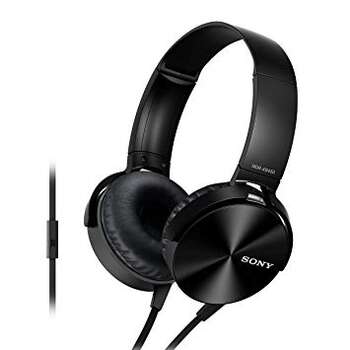Sony Extra Bass MDR XB450AP On Ear Headphones with Mic