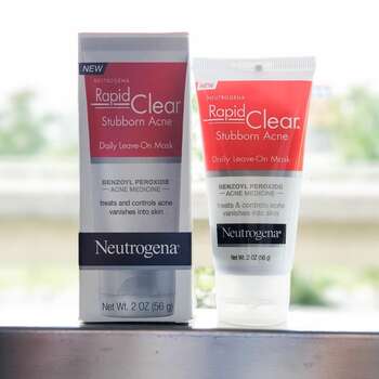 Маска для лица Neutrogena rapid clear stubborn acne Cleanser!!!