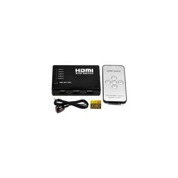 Router 5-PORT HDMI SWITCH WITH REMOTE CONTROL ST01