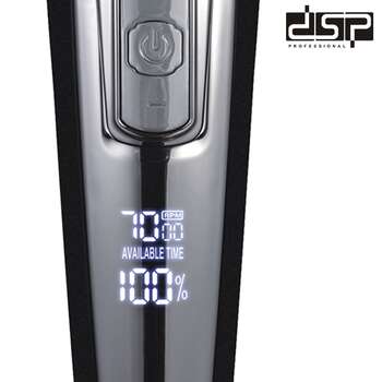 mainimage3DSP Profession LCD Rechargeable Light And Easy To Carry Hair Clipper USB Hair Trimmer 110 240v