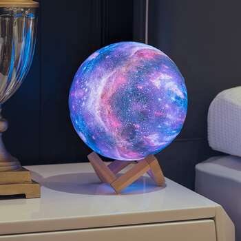 3D Galaxy Lampa
