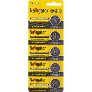 Batareya  CR2016 Lithium 3V Navigator 94763
