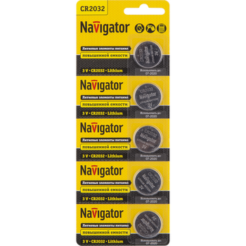 Batareya  CR2032 Lithium 3V Navigator 94765