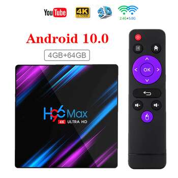 H96 Max Tv Box Android 10