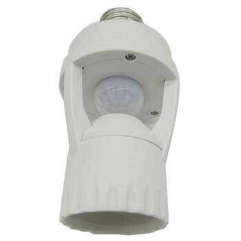 AC 110 220V 360 Degrees 60W PIR Induction Motion Sensor IR infrared Human E27 PlugSocketBase