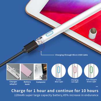 PH29 Universal Capacitive Stylus Touch Screen Pen Smart Pen for IOSAndroid System Apple iPad Phone Pc Notebook Tablet  9 