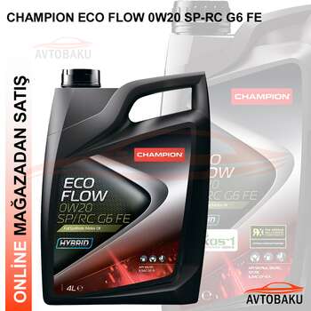 CHAMPION ECO FLOW 0W20 SP RC G6 FE 4LT