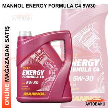 MANNOL ENERGY FORMULA C4 5W30 4LT