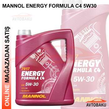 MANNOL ENERGY FORMULA C4 5W30 5LT