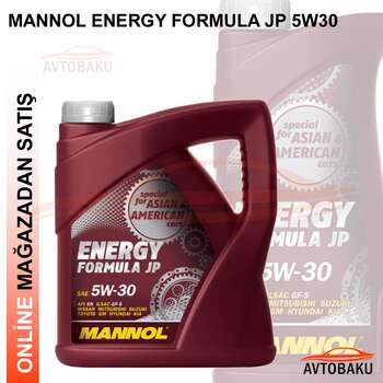 MANNOL ENERGY FORMULA JP 5W30 4LT