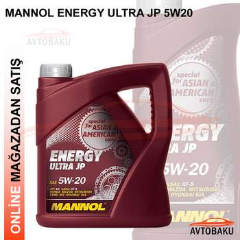 MANNOL ENERGY ULTRA JP 5W20 4LT