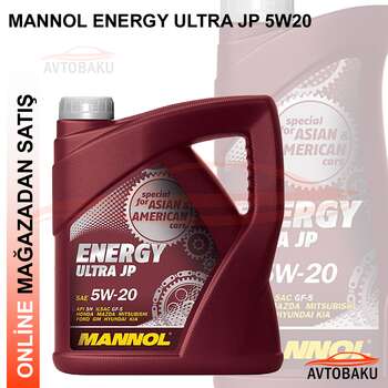 MANNOL ENERGY ULTRA JP 5W20 5LT