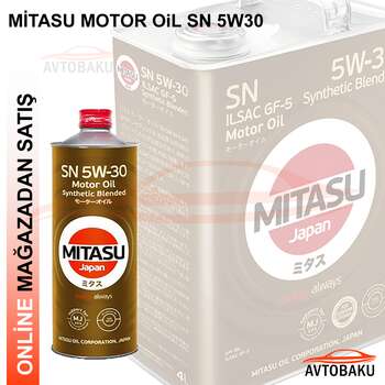 Mitasu Motor Oil SN 5W30