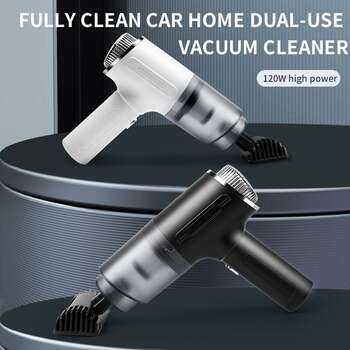 Portable Vacuum Cleaner For Car Cordless 120w 8000pa 5000Mah With Strong Suction  4 