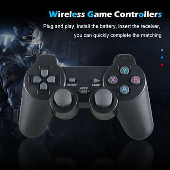 Dual Wireless Gamepad for Android Tv Pc Ps3 Tv Box Android Phone Game Controller Joystick  6 