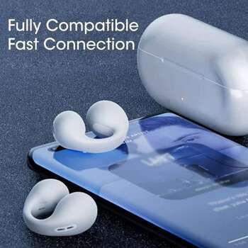 Wireless Ear Clip Bone Conduction Headphones 12  2 