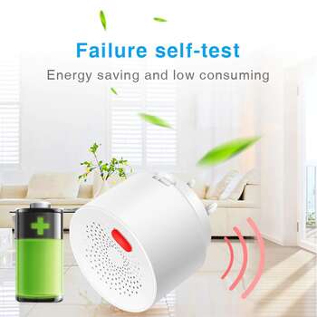 Tuya Wifi Natural Gas Sensor Gas Leak Detector Alarm for Home Wireless Fire Alarm Sensors  4  ro0p 9s
