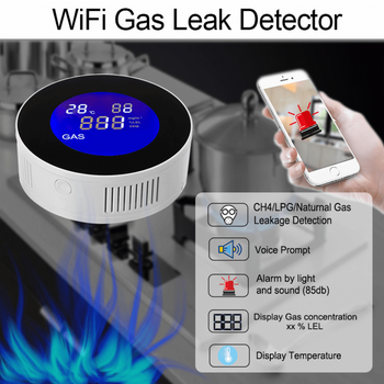 Tuya Wifi Smart Natural Gas Alarm For Home with Temperature Function Combustible Gas Leak Detector Lcd Display Smart Life App  3  960x960