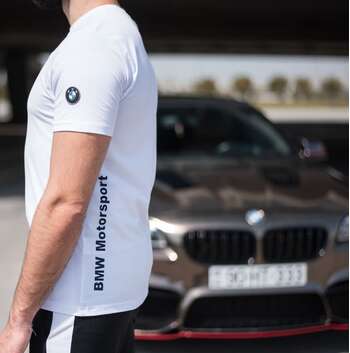 BMW by Puma White T-shirt