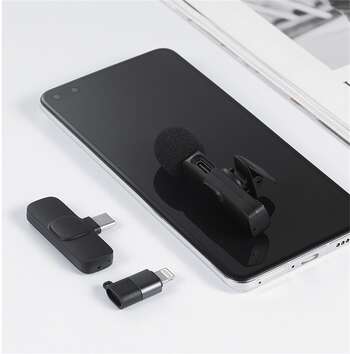 Wireless Mini Microphone for Iphone and Android Phone  12 