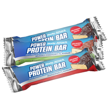 Body Attack Power protein bar Marzipan 35gr