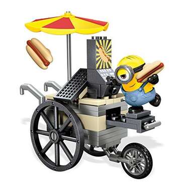 Mega Bloks Minions Small Playset - Flying Hot Dog Cart