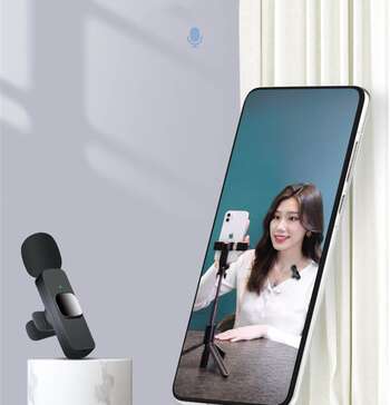 Wireless Mini Microphone for Iphone and Android Phone  2 