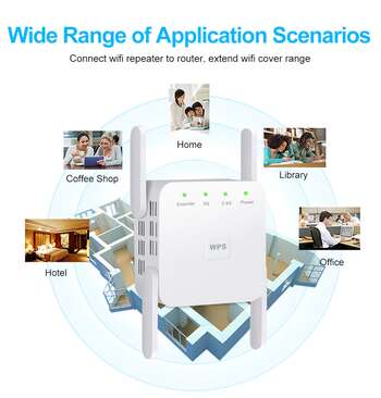 5G WiFi Repeater for Long Range Wireless Wifi Extender  3 