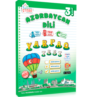 3-cü sinif Azərbaycan Dili Yarpaq Test